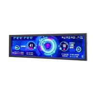 Dpofirs Monitoraggio della Temperatura del Computer da 8,8 Pollici, 480x1920 IPS PC Display a Temperatura GPU CPU per Linux per Vittorie, Ritratto del Paesaggio del Monitor a Barra