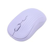 Dpofirs Mouse Bluetooth Wireless, Mouse per Computer Dual Mode Cordless da 2,4 GHz con Ricevitore, 3 DPI Regolabili, Mouse Silenzioso Portatile per Desktop Laptop PC (Violet)