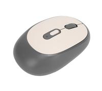 Dpofirs Mouse Wireless Mouse Ottico Portatile Silenzioso 2.4G con 3 Livelli DPI Regolabili, Silenzioso, compatibilità Universale per Laptop e PC Desktop (GRAY)