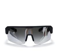 Dpofirs Occhiali da Sole Bluetooth per Uomo e Donna, Occhiali Sportivi Polarizzati con Altoparlanti Auricolari Aperti, per Ciclismo, Golf, Corsa, Guida (Argento elettrolitico)