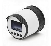Dpofirs Oculare per Fotocamera Telescopica WiFi, Oculare Elettronico Wireless con Video HD 2K e Schermo da 2,0 Pollici, per Fotocamera Planetaria da 36-73 Mm, Monoculare, Binocolo e Telescopio (32GB)