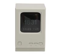 Dpofirs Orologio con Altoparlante per Computer Stile PC retrò, Orologio con Altoparlante Bluetooth con Display Digitale e Ricarica USB, da Tavolo Portatile per la Scrivania dell'ufficio Domestico
