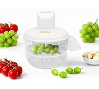 Dpofirs Peeler di Uva Elettrica | Macchina a Peeling di Frutta Automatica con un, Materiale ABS, Potenza da 50 W, Portatile per L'uso della Casa e del Ristorante