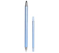 Dpofirs Penna Stilo a Doppia estremità, Stilo Touch Screen in Lega di Alluminio con 4 Punte di Ricambio, per Tablet Pad (BLUE)