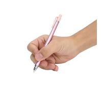 Dpofirs Penna Stilo a Doppia estremità, Stilo Touch Screen in Lega di Alluminio con 4 Punte di Ricambio, per Tablet Pad (PINK)