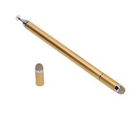 Dpofirs Penne Stilo 2 in 1 per Telefoni Cellulari, Tablet, Touch Screen, Penna a Disco Portatile e Stilo Capacitivo Durevole Universale (Oro)