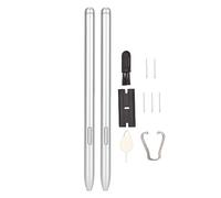 Dpofirs Pennino per Tablet da 2 Pezzi per Tab S7 Fe, Ricambio per Penna Touch Stilo Magnetica con Livello di Pressione 4096, Penna Stilo Ad Alta sensibilità (Argento)