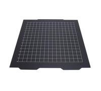 Dpofirs Piastra di Costruzione di Stampanti 3D, 365 X 365 Mm -Fogli di Acciaio PEI PEI a Doppio Lato Resistente Resistente Al Rivestimento in Fibra di Carbonio in Fibra di Carbonio per Prus XL