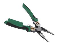 Dpofirs Pinza Spelafili Multifunzionale 8 in 1 con Tester di Tensione, Pinza per Crimpare e Tagliare, per Elettricisti e Appassionati del Fai da Te