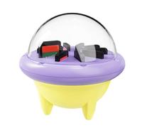 Dpofirs Porta della Cartuccia Portatile, 10 Slot, Realizzato in Materiale a Prova di Usura di qualità, Adatto per for 2, per for Lite, per for OLED, Organizzatore di (Giallo