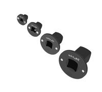 Dpofirs Prese a Basso Profilo, Inserto in Acciaio Inossidabile Ad Alta Lunghezza Inossidabile a Basso Profilo AdapterMagnet Holding per Strumenti Manuali