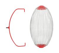 Dpofirs Raccoglitore di Noci, Rullo Superiore Raccoglitore di Ghiande, Raccoglitore di Noci in Filo di Acciaio Inossidabile, Raccoglitore di Frutta, per Frutti di (L120x60x0,3 cm)