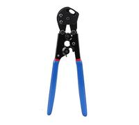 Dpofirs Ratchett PEX Crimping Tool, 2 in 1 Cinch e Rimuovi | Crimpatrice PEX a cricchetto per morsetto da 3/8-1 pollici, impugnatura antiscivolo, robusta struttura in acciaio