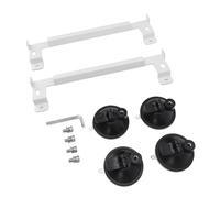 Dpofirs Resistente Supporto a Ventosa per Auto per Mini con Potenti Ventose, Opzioni di Installazione Versatili per Finestrino e Tettuccio Apribile Dell'auto, ABS e Materiale Metallico