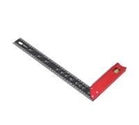 Dpofirs Righello di Misurazione Multiangolo Quadrato Regolabile da 40,6 Cm per Cornice Combinata per Officina Scolastica di Falegnameria in Lega di Alluminio