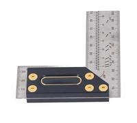 Dpofirs Righello per Misure L Strumento per Cornici Quadrate da Falegname in Acciaio Inossidabile Ad Alta Precisione per la Lavorazione del Legno Artigianato Fai-da-te 1 X Righello per Misure L (100