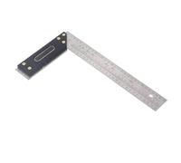 Dpofirs Righello per Misure L Strumento per Cornici Quadrate da Falegname in Acciaio Inossidabile Ad Alta Precisione per la Lavorazione del Legno Artigianato Fai-da-te 1 X Righello per Misure L (300