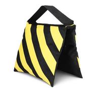 Dpofirs Sacchetti di Sabbia per Sacchi di Sabbia a Strisce Gialle e Nere Sacchetti per Braccio per treppiede per Luce Video da Studio, Bracci per carichi Pesanti, Fotografia per Film in Studio