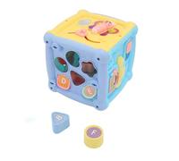 Dpofirs Scatola Musicale per Bambini Giocattolo Educativo Tamburo Multifunzionale per Bambini Piccoli, Materiale Plastico