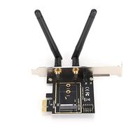 Dpofirs Scheda Adattatore da PCI-E 1X a Key A-E, Scheda Adattatore Modulo Wireless da PCI-E a NGFF M.2 WiFi Scheda di Espansione di Rete Key A-E, Supporto XP,