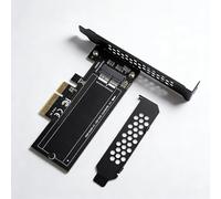 Dpofirs Scheda di Conversione da PCI E a SSD, per Dischi Rigidi MacbookPro 2013-2017, Interfaccia PCI E 4.0, Interfaccia di Uscita 2013/2017 da 12+16 PIN SSD a PCIE 1X