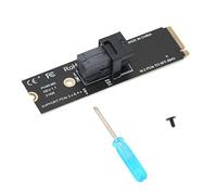 Dpofirs Scheda di Espansione Adattatore M. 2 PCI-E4.0 a SFF8643-U2, Supporto Protocollo M.2NVME, Supporto PCI-E4.0, Compatibile con PCI-E3.0 (64GT/S), Standard M.2 2280 (PH49-M2)