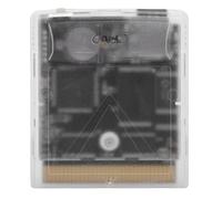 Dpofirs Scheda di Gioco Gameboy, Cartuccia Multigioco con Scheda di Memoria da 8 GB e Supporto per Mappatore per GB GBC GBA GBA SP Super Gameboy 1/2 (Bianco trasparente)