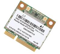 Dpofirs Scheda di Rete Wireless, Mini Adattatore Wi-Fi Plug And Play, Mini Pci-Express 802.11b/g/n Scheda di Rete di Trasmissione Ad Alta velocità 300M BT4.0 Adattatore Wi-Fi USB