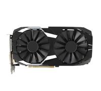 Dpofirs Scheda Grafica GDDR5 da 8 GB Scheda Grafica per Computer Desktop API 3D a 8 Pin a 256 Bit con PCI E HD DP DVI, Scheda Grafica a Dissipazione del Calore a Doppia Ventola