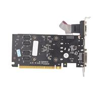 Dpofirs Scheda Grafica GT610, Scheda Grafica per Computer da 2 GB a 64 Bit Interfaccia Multimediale Ad Alta Definizione per il Desktop per Computer