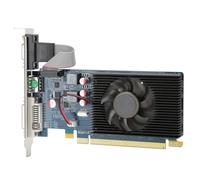 Dpofirs Scheda grafica PCI Express 3.0 DDR3 a 64 bit per computer desktop, scheda video HD6450 2G con chip per per computer, scheda grafica silenziosa per giochi