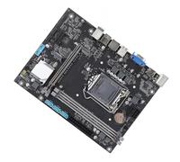 Dpofirs Scheda Madre H311M K, Scheda Madre Computer LGA 1151 per CPU Serie 6 e 9, RTL8111H, Rete Gigabit, PCIE3.0 X16, PCIE3.0 X1, Chip ALC897 7.1 Canali, 2 X UDIMM DDR4