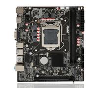 Dpofirs Scheda Madre M-ATX per Computer Desktop, Scheda Madre DDR4 LGA 1151 Socket H110, PCI E X16 Gen 3.0, SATA3.0X 3, VGA, M.2, HD Mi, Supporto NGFF+NVME