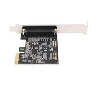 Dpofirs Scheda Parallela PCI Express a 1 Porta, Supporto Scheda Parallela PCIE DB25 IEEE 1284 per Win per Linux, Controller LPT di Espansione Desktop modalità ECP per Stampante, Scheda