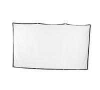 Dpofirs Schermo di Proiezione per Esterni, 16: 9 Schermo per Proiettore Pieghevole a Doppia Faccia Resistente alle Pieghe per Proiettori LCD DLP 3D, Angolo di Visione di 160 Gradi, (72 Pollici)