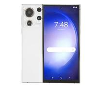 Dpofirs Smartphone da 6,8 Pollici, Schermo Perforato per Telefono per Cellulare Quad Core 6800Mah per l'intrattenimento (WHITE)