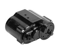 Dpofirs Sostituzione della Custodia di Trasferimento a Doppia velocità Ad Alte Prestazioni per SCX10 4WD D90 Scatola di Trasmissione a 2 velocità Materiale in Alluminio