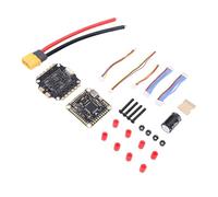 Dpofirs Stack Controller di Volo F405, Stack Controller di Volo Drone ESC 60A con Aggiornamento Firmware Wireless in un Minuto e Porte Personalizzabili, Adatto per la Sostituzione del Drone RC in