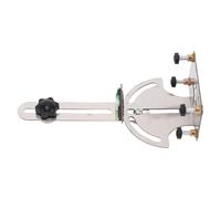 Dpofirs Staffa da Parete con Livello Rotante, Supporto in Acciaio Inossidabile per un Livellamento Preciso, Installazione a Parete, Dimensioni 10x5,9x18,9 Cm