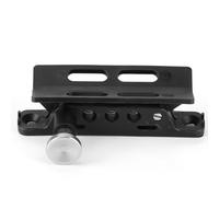 Dpofirs Staffa di Montaggio per Estintore Supporto per Estintore Regolabile a Sgancio Rapido Adatto per Adatto per Sport JK Sahara per ATV UTV Nylon+alluminio (SILVER)