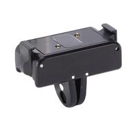 Dpofirs Supporto Magnetico a Rilascio Rapido con Ricarica Tipo C | Morsetto in lega di alluminio, filettatura da 1/4 di pollice, interfaccia a doppio polo, presa , design portatile