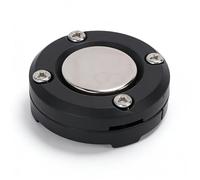 Dpofirs Supporto Magnetico per Auto con Microfono per Radio Mobile, Clip per Gancio per Microfono CB per MH-67A8J HYT SM16A1 QYT KT-8900, per PMMN4090 HMN3596A RMN5052A CDM1250 CDM750 (BLACK)