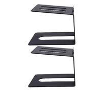 Dpofirs Supporto per Altoparlante da tavolo. Design Ottimizzato per un Suono Chiaro e Organizzato Nell'Home Studio