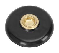 Dpofirs Supporto per Tappetino Antiscivolo Portatile, Supporto per Puntale per Violoncello, Protezione per Pavimenti per Musicisti, Tazza in Ottone in Gomma ABS, per Principianti e Professionisti