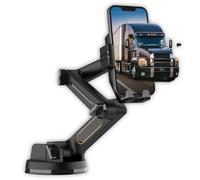 Dpofirs Supporto per Telefono per Camion, SUV, Autobus e Camion Pesanti, Supporto Universale per Telefono Cellulare da Auto, Supporto per Telefono a 360 Gradi per Cruscotto Auto,