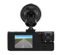 Dpofirs Telecamera Interna Anteriore e Posteriore per Auto, Registratore WiFi 1080P, 3, Telecamera da Cruscotto, Parcheggio 24 Ore su 24, per Visione Grandangolare Ad Alta Definizione, Adatta a