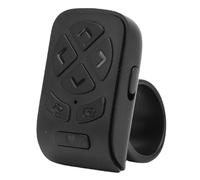Dpofirs Telecomando a Scorrimento, Girapagina Wireless Bluetooth con Punta delle Dita per IOS per Android, Telecomando per Registrazione Video con Otturatore della Fotocamera per Tablet (BLACK)