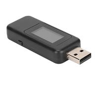 Dpofirs Tester USB Multimetro Digitale LCD con Schermo a Colori, Misuratore di Sicurezza della Corrente di Tensione del Display LCD Digitale