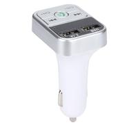 Dpofirs Trasmettitore FM BT per Auto, Connessione Stabile, Lettore Vivavoce per, Doppie Porte USB Anti-interferenza con Suono Chiaro per gli Amanti della Musica in Movimento