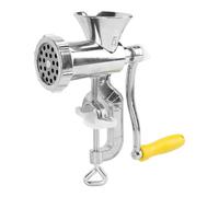 Dpofirs Tritacarne Manuale, Macchina per Insaccatrice per Salsicce in Acciaio Inossidabile per Domestica Ristorante con 5 Accessori, Salsiccia e Tritacarne